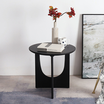 Wai Ji Feng Ash Wood Small Tea Table Homestay Hotel Designer Corner Nordic Modern Living Room Sofa Several Customized