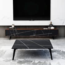 Italian light luxury Rock Board coffee table modern simple rectangular square home living room tea table Nordic fashion tea table