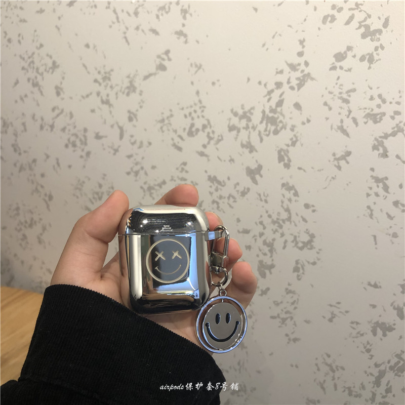 Original tide smile face air pods protective suit for Apple 1 2 generation headphone shell pro3 generation protective shell silicone