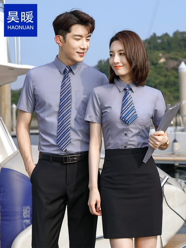 Летняя рубашка, пиджак классического кроя, комбинезон, комплект