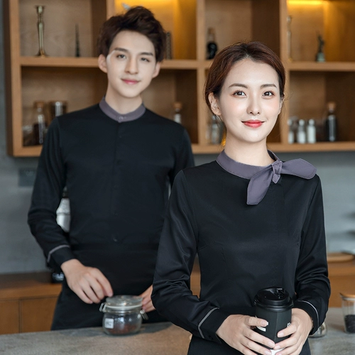 [Tmall] Отец -официант рабочая одежда с длинной мужской пирожной кусочек