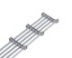 Miniature Guardrail Model Road Guardrail Urban Road Scene Railing Simulation Guardrail Sand Table Model DIY Materials