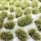 Miniature Model Grass Clusters, Irregular Wild Grass for Sand Table Scenery, Military Scene Lawn, 5mm Irregular Grass Tufts
