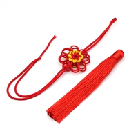 Набор красного (хризантемум узел+большой красный автомобиль, висящая борода)