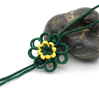 Чернила зеленый хризантемный узел