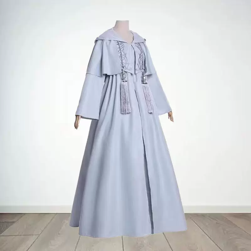 Костюм древних духов FF14COS Эмит Сел Кос Кос Хэллоуин FF14 длинная модель
