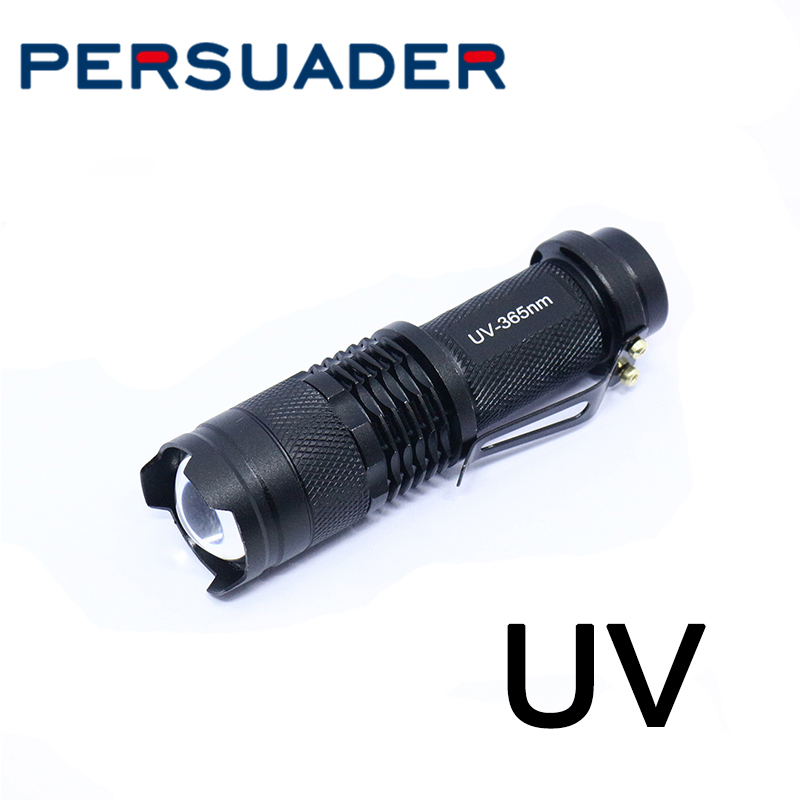 UV lamp flying fly bait tying tool telescopic focus flying fishing UV glue special purple light