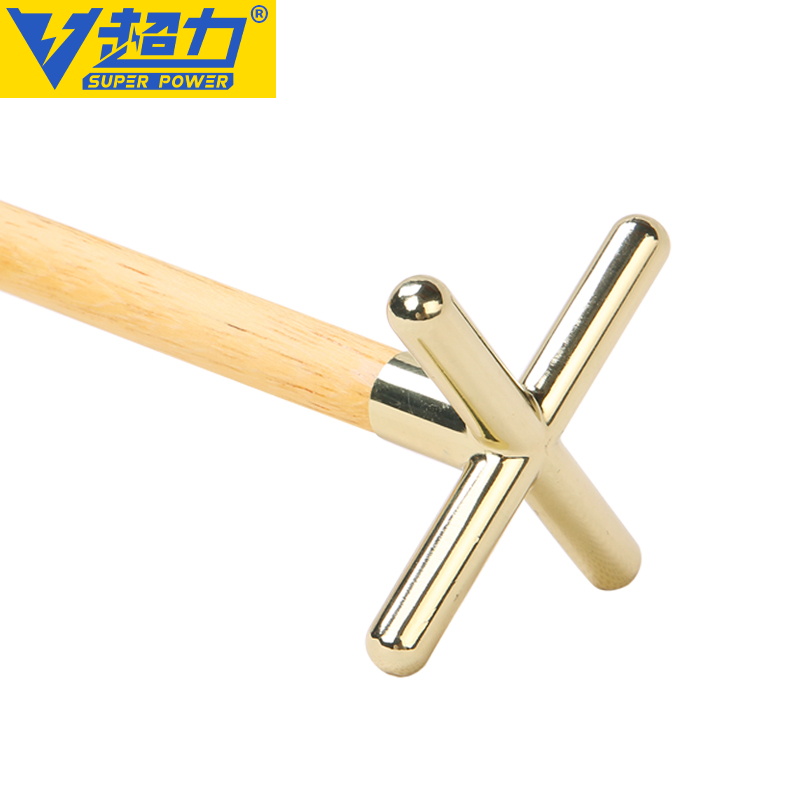 Super strength billiard accessories supplies billiard club rack pole head copper cross triangle copper high frame low fork pole holder