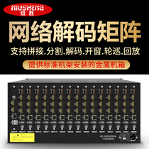 New York wins 4K network surveillance video decoding HDMI HD digital hybrid matrix switcher 4 in 8 16 32 out
