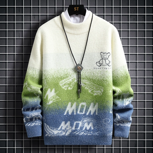 Свитер для школьников, демисезонная удерживающая тепло трендовая утепленный лонгслив для мальчиков, для средней школы, увеличенная толщина, подходит для подростков