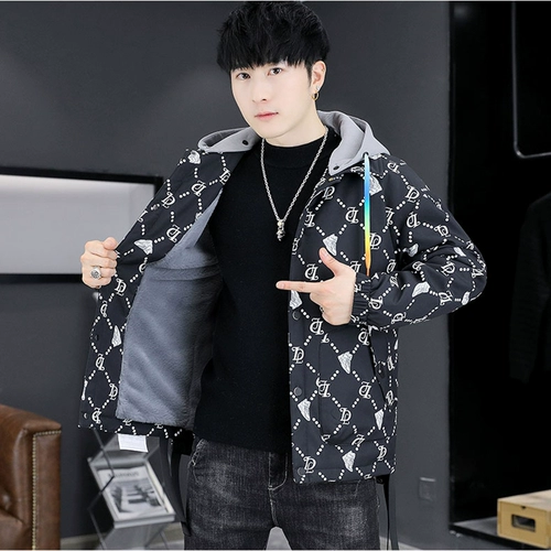 Зимняя куртка, утепленная удерживающая тепло толстовка с капюшоном для школьников для мальчиков, подходит для подростков, для средней школы