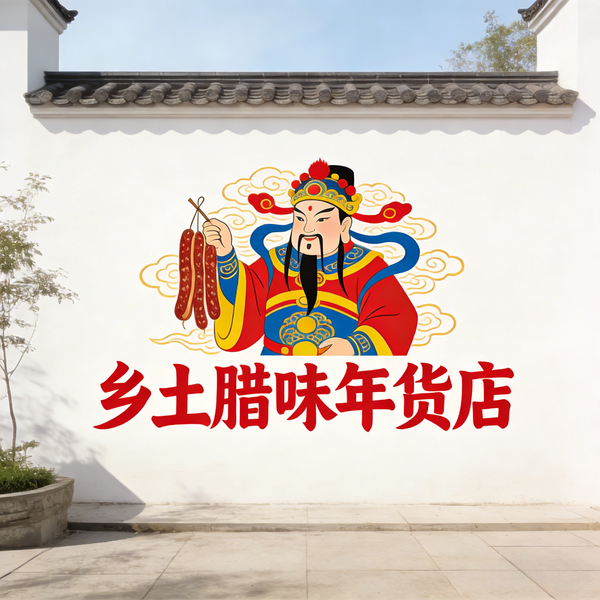 乡土特产腊味年货店