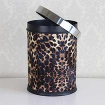 BAO WEN series household trash cans fashionable and creative kitchen bathroom trash cans living room foot pedal covered trash cans