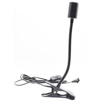 E27 screw thickened universal lamp holder clip lamp holder bedside lamp table lamp stand plant fill light with plug switch