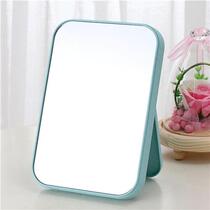 High-definition single-sided makeup mirror desktop dressing mirror beauty princess mirror folding square mirror desktop portable mirror