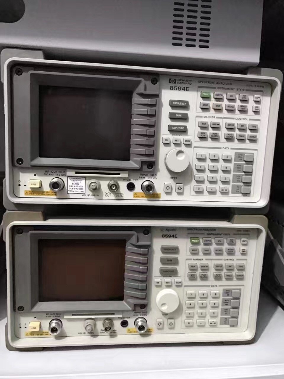 Agilent HP 8594E Agilent 8594E 8595E 8596E Spectrum Analyzers