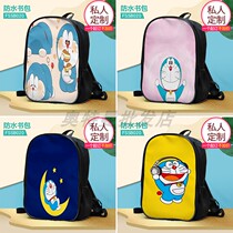 High and junior high school schoolbags 11-15 years old Doraemon Dingdang cat backpack 4-9 grade backpack girl