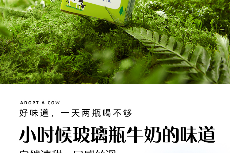 20点开始，认养一头牛 全脂纯牛奶 250ml*20盒 新低37.4元包邮（含返卡） 值值值-买手聚集的地方