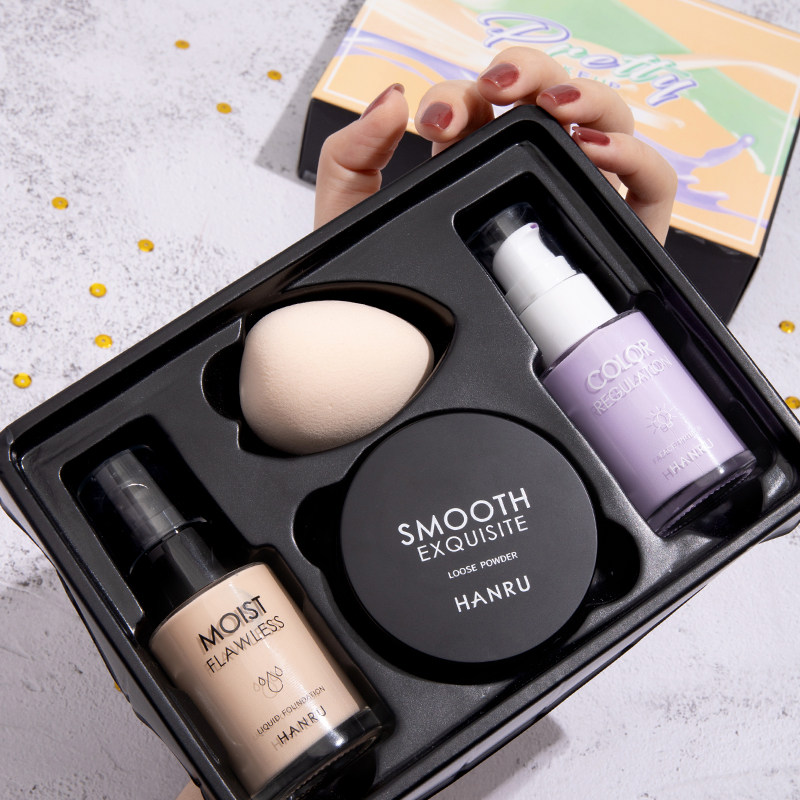 Persistent concealment of hydration pupils with low parity isolation cream powder set dry oil pre-makeup milk