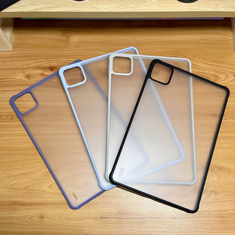 Suitable for 2024 New Xiaomi Tablet 87Pro Protective Case 11inch Coverless Mipad5/5Pro Frosted Transparent Shell Redmi Redmipadse Full-Cover Acrylic Lightweight Anti-Fall Soft and Hard Base