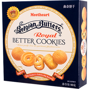 【拍6盒发8盒】巧遇心丹麦工艺曲奇