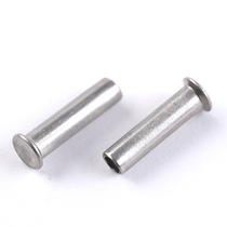 Manufacturer hollow rivets brass semi-hollow rivets rivets 304 round head flat head stainless steel rivets