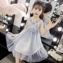 Girls dress for dress and summer dress 2022 new dress girl long dress girl child foreign air princess dresses summer 12