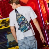 Брендовая нагрудная сумка, сумка на одно плечо для отдыха, сумка через плечо, сумка для телефона, рюкзак, коллекция 2022, в корейском стиле