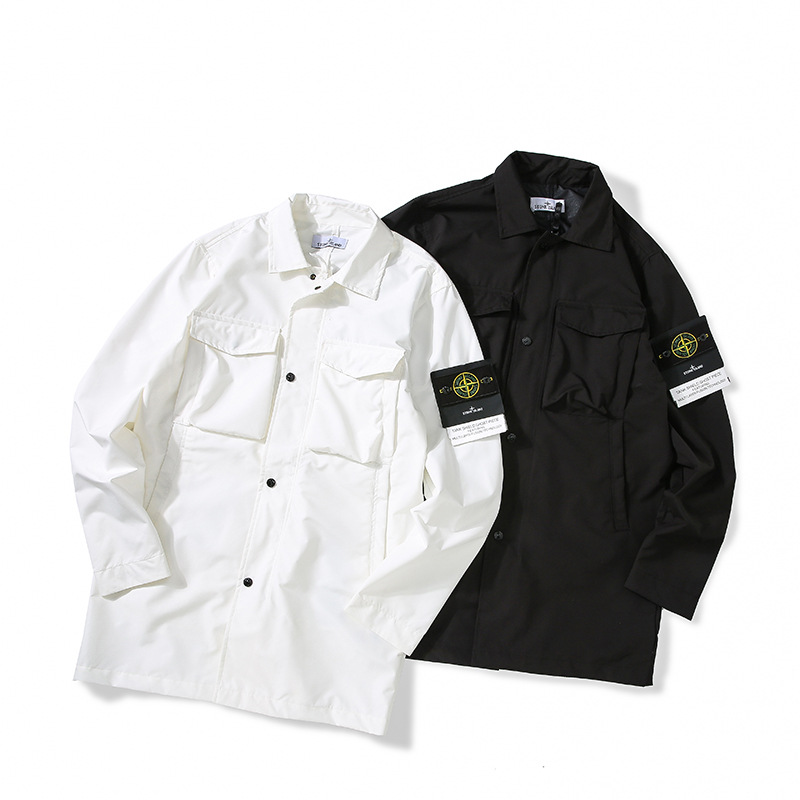 topstoney 20ss new jacket men ins tide brand spring and autumn windbreaker coat can be folded into a bag of very fairy