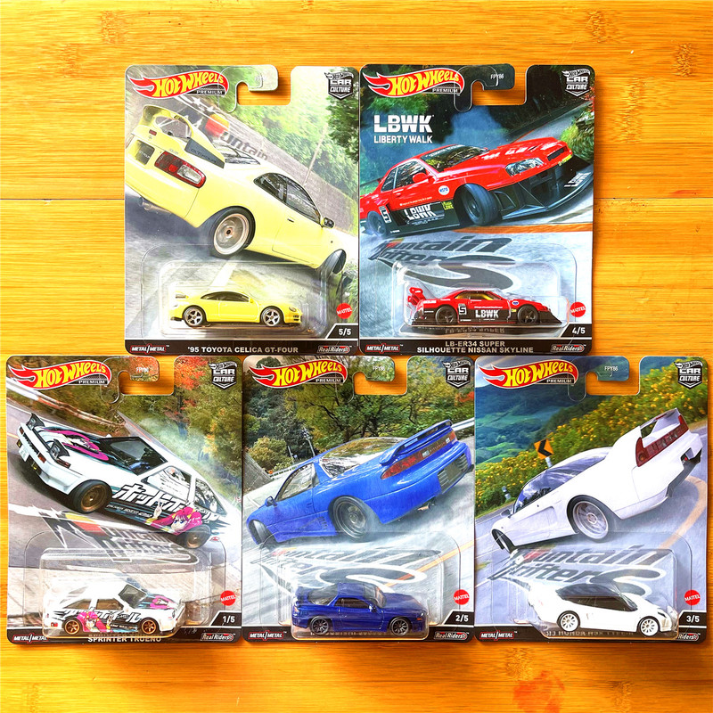 Fpy86 Hot Wheels Car Culture Subaru Mountain Drift Toyota Nissan War God R34 Mitsubishi 3000Gt