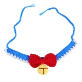 Шарф, галстук-бабочка, чокер, нагрудник, трикотажный слюнявчик, декор с бантиком