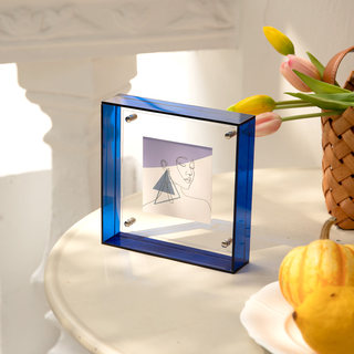Mini Acrylic Photo Frame 4inch Photo Printing DIY Exquisite Creative Ornament Polaroid Frame Mounting