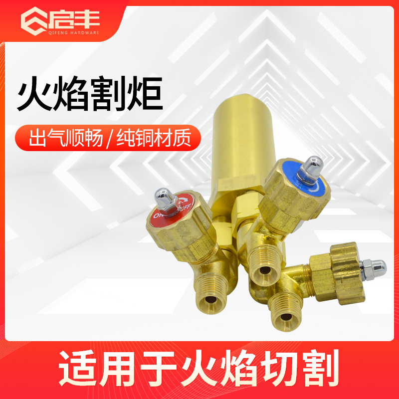 Qifeng cutting gun Torch flame plasma cutting machine Valve trachea cutting gun fixture CNC cutting machine accessories