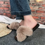 Тапочки, удерживающая тепло обувь, нескользящие модные универсальные туфли, 2020, мягкая подошва, популярно в интернете