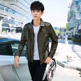 Осенняя трендовая куртка, 2020, облегающий крой, в корейском стиле