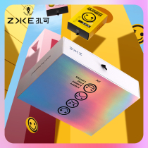 Zake happy gift boxed couple underwear Modal mens boxer briefs seamless womens underwear Valentines Day Birthday gift