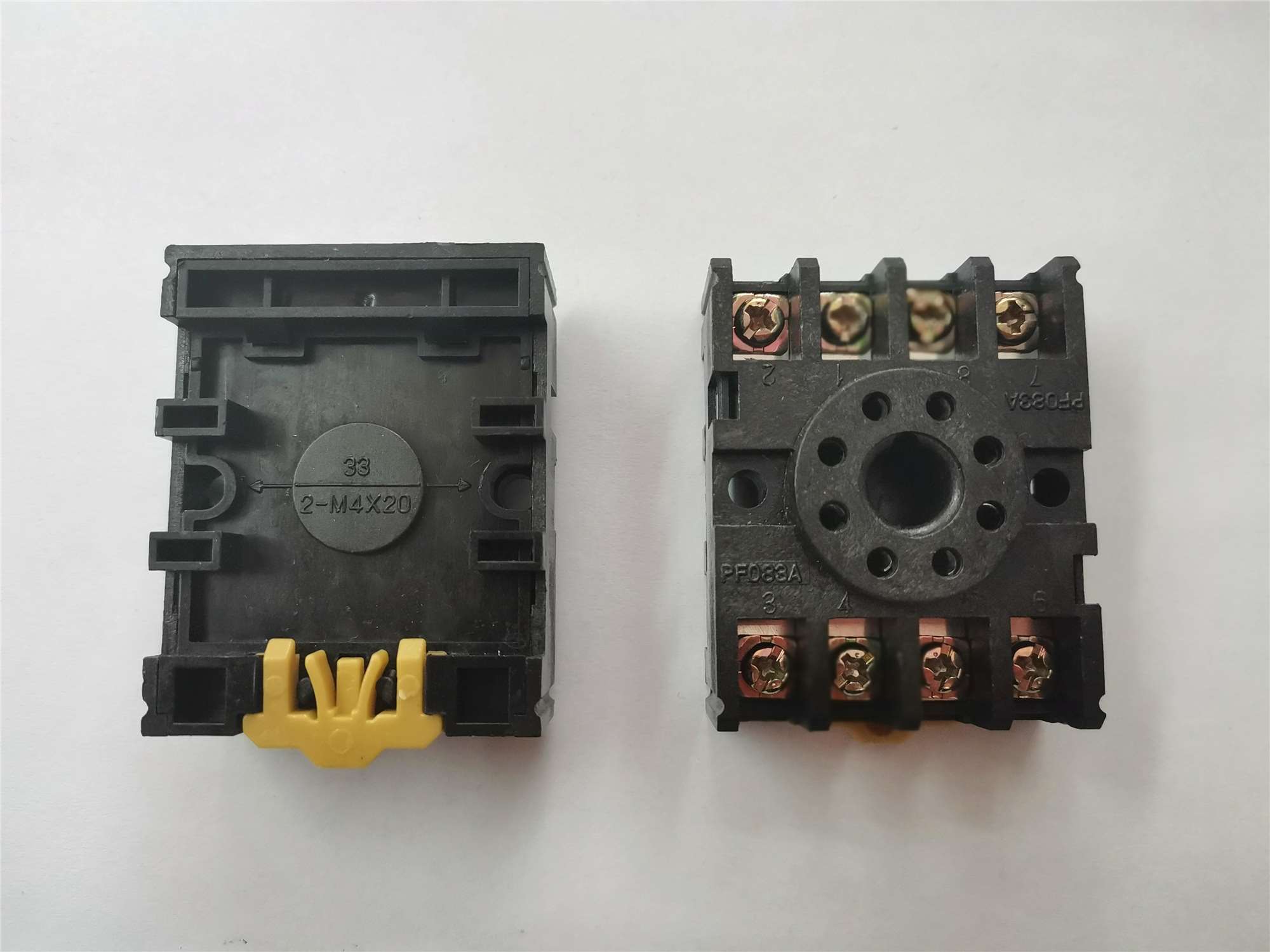 Impulse relay base PF083A configuration ST3P AH3- MK2P JTX-2C JQX round 8 feet