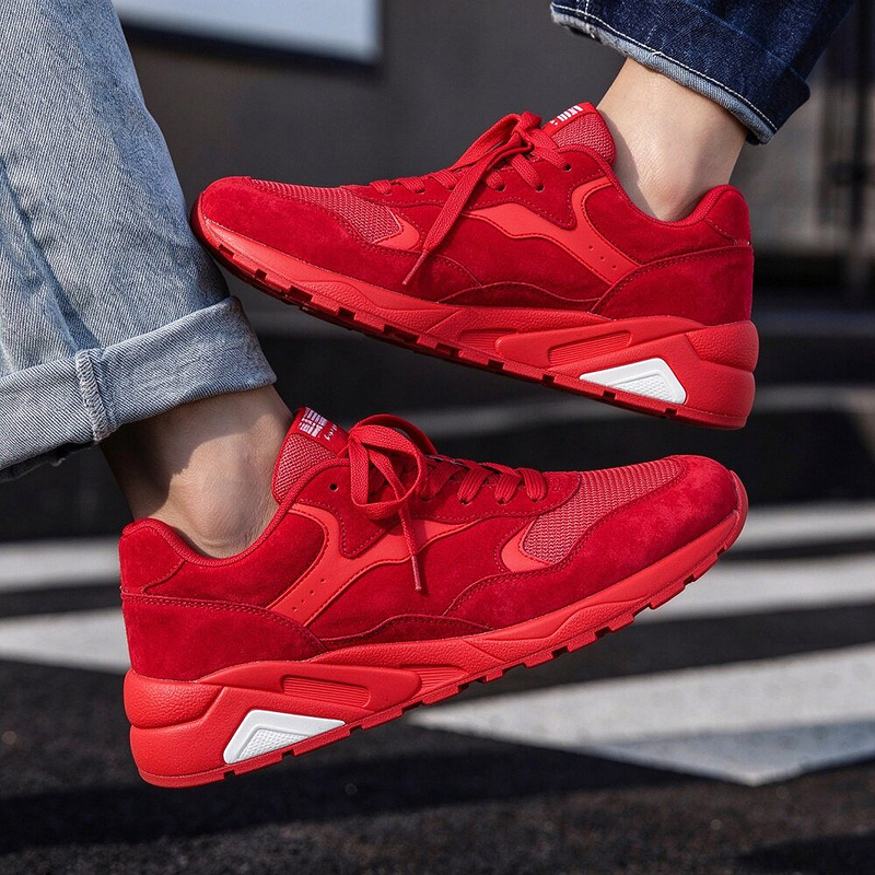 Authentic Men's and Women's Shoes 850 All-Red Casual German Training Shoes Dad Shoes 2026 New Model Sneakers Authentic Men's and Women's Shoes 850 All-Red Casual German Training Shoes Dad Shoes 2026 New Model Sneakers