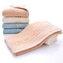 Hair adult face wash men and womens pure cotton towels soft household couples thickened face towels three do not fall off two