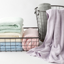 Wrap towel travel mens towel two household bath towel large hair set Absorbent swimming speed cotton bath towel than set female dry