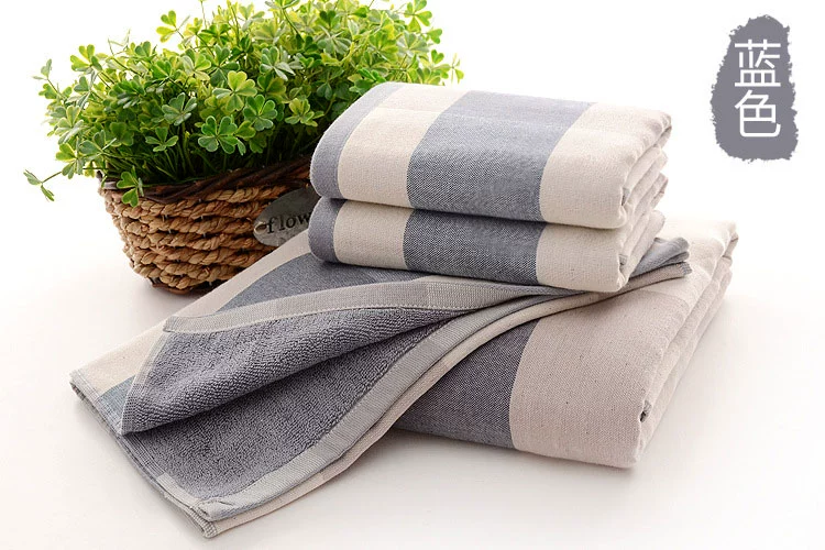 Cung cấp khăn mềm thấm hút bà bầu 35x75cm khăn mặt hai mặt bông gạc khăn bông gạc người - Khăn tắm / áo choàng tắm