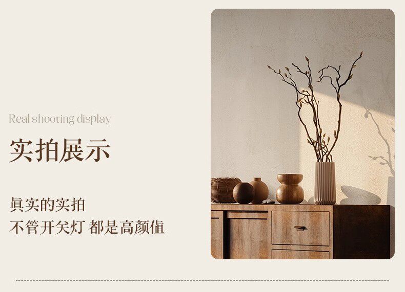 Ресторан люстра 胡桃木餐厅灯吊灯新中式简约家用餐桌玻璃吧台茶室灯三头意式灯具 Other home