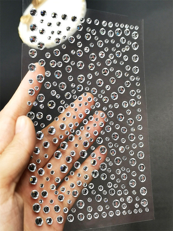 Exciting Makeup~ Silver-White Rhinestones for Face, Colorful Nail Stickers, Butterfly Rhinestones, Flat-Back Rhinestones, Instagram Celebrity Bridal Makeup Exciting Makeup~ Silver-White Rhinestones for Face, Colorful Nail Stickers, Butterfly Rhinestones, Flat-Back Rhinestones, Instagram Celebrity Bridal Makeup