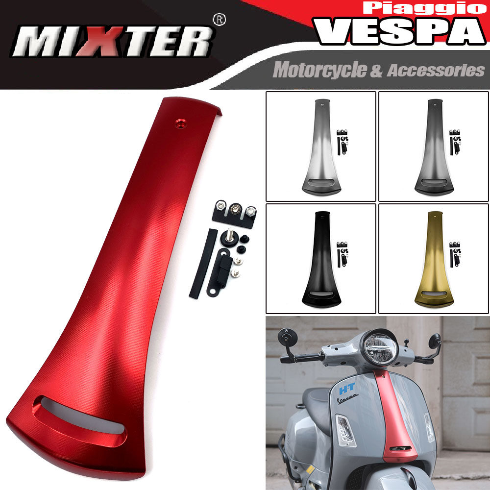 Suitable for VESPA GTS 250 300 HPE GTV300 modified front horn cover small panel long tie cover