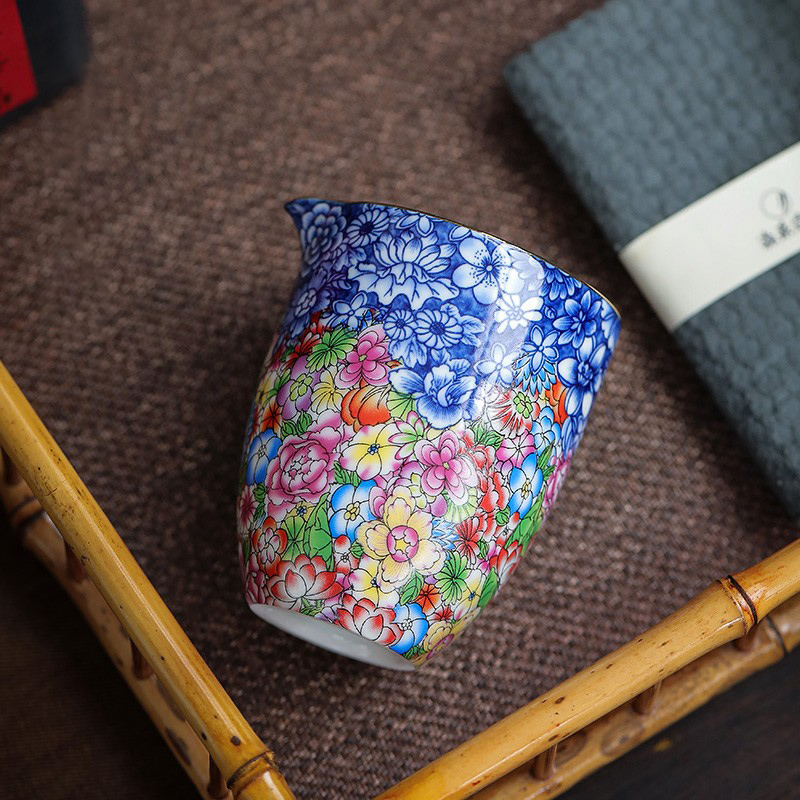 景德镇仿珐琅彩公道杯，茶道新宠儿？🍵深度测评-茶海-淘宝好物网
