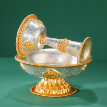 Nepal Pure Copper Protector Cup Handmade Water Supply Cup for Buddha Cup