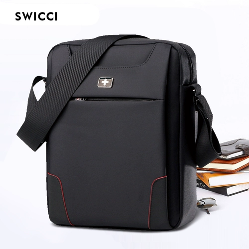 Нейлоновая сумка на одно плечо, ремешок для сумки, универсальный шоппер, Швейцария