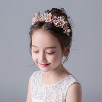 Childrens Headwear Princess Head Flower Girl Flowers Ring Child Hair Stirrups Korean Superfairy Flowers Fairy Hair Accessories to Play Accessories