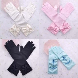 Детское платье, длинные перчатки для принцессы, «Холодное сердце», xэллоуин, косплей