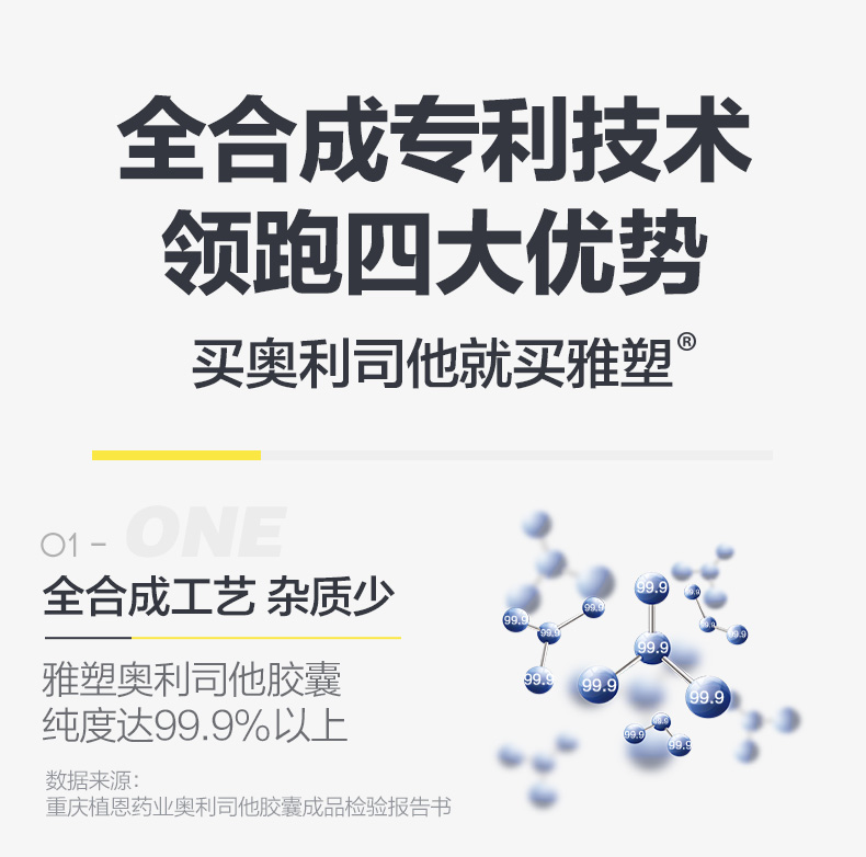 【阿里健康】雅塑奥利司他减肥胶囊18粒